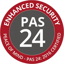 PAS24 enhanced security seal.