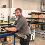 PEA Team manufacturing an AOV | Lead time reduced. Paul Evans Architectural